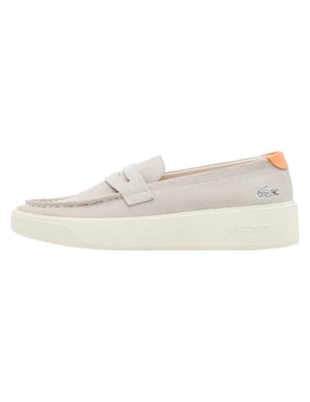 Tenis De Piel Lacoste Hybrid Loafer De Hombre