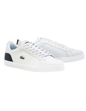 Tenis de piel Lacoste Lerond de hombre
