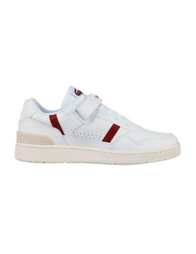 Tenis De Piel Lacoste T-CLIP VLC De Hombre