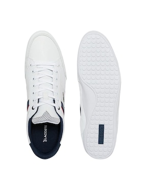 Tenis de piel Lacoste Chaymon de hombre