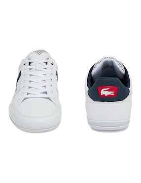Tenis de piel Lacoste Chaymon de hombre
