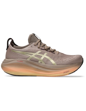 Tenis Para Correr Asics Gel-Nimbus 27 Luxe Platinum Para Hombre