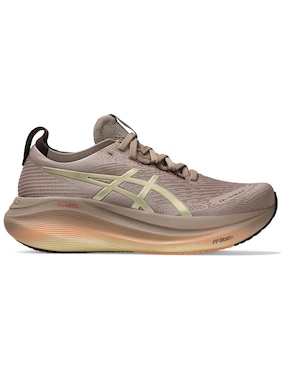 Tenis Para Correr Asics Gel-Nimbus 27 Luxe Platinum Para Mujer