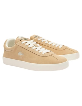 Tenis de piel Lacoste Baseshot de mujer