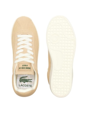 Tenis de piel Lacoste Baseshot de mujer