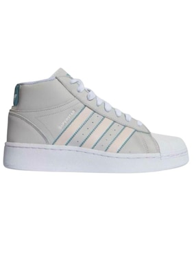 Tenis De Piel ADIDAS Originals Superstar Xlg Mid J De Mujer