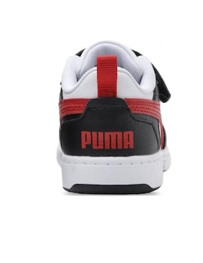 Tenis Puma Rebound V6 Low de niño
