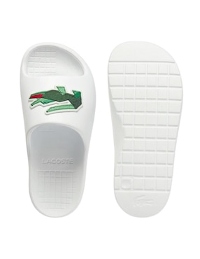 Sandalia casual Lacoste Serve Slide 2.0 para mujer