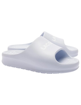 Sandalia casual Lacoste Serve Slide 2.0 para mujer
