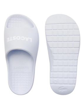 Sandalia casual Lacoste Serve Slide 2.0 para mujer