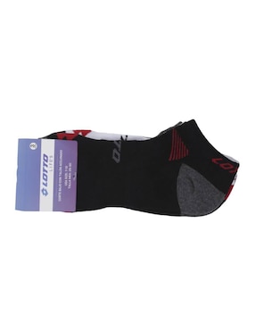 Calcetín para entrenamiento Lotto para hombre 3 pares