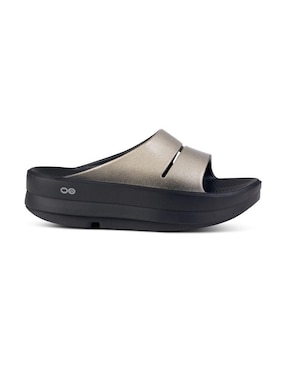 Sandalias para recuperación Oofos Oomega Slide Luxe de mujer