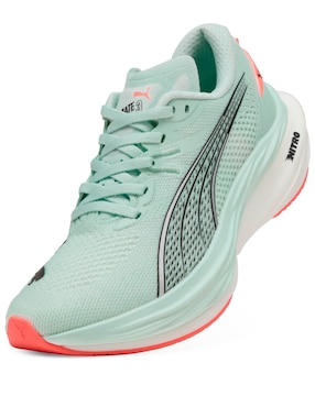 Tenis Deviate Nitro 3 para correr Puma de mujer