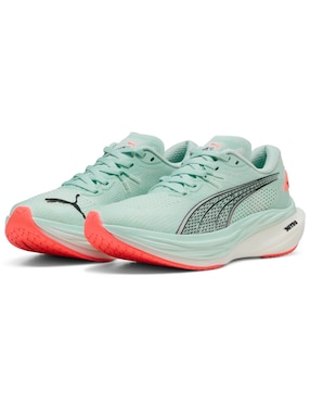 Tenis Deviate Nitro 3 para correr Puma de mujer