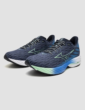 Tenis Wave Rider 28 para correr Mizuno de hombre