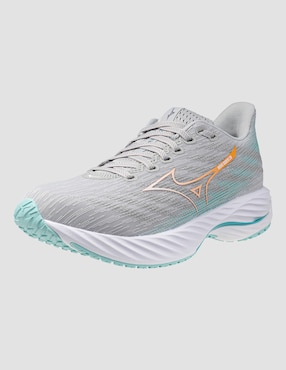 Tenis Wave Rider 28 para correr Mizuno de mujer