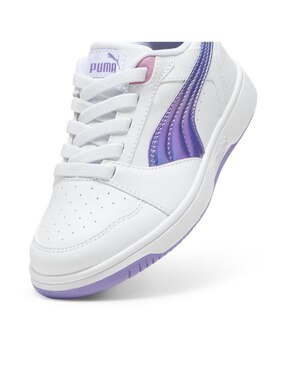 Tenis Puma Rebound V6 Lo de niña