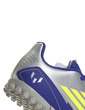Tenis Adidas F50 Club Tf J Messi infantil unisex para fútbol