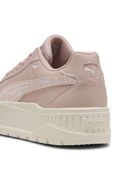 Tenis Puma Court Classy Crafted Flores de mujer