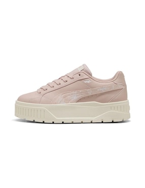 Tenis Puma Court Classy Crafted Flores de mujer