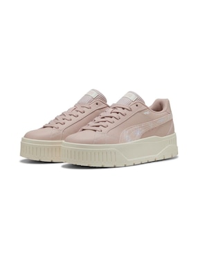 Tenis Puma Court Classy Crafted Flores de mujer