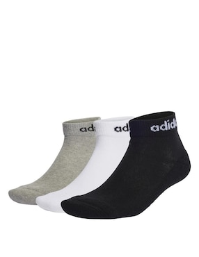 Set de calceta para entrenamiento Adidas unisex 3 pares