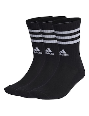 Set de calceta para entrenamiento Adidas unisex 3 pares