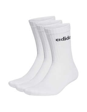 Set de calceta para entrenamiento Adidas unisex 3 pares
