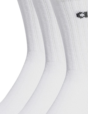 Set de calceta para entrenamiento Adidas unisex 3 pares