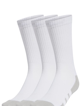 Calceta comfort para entrenamiento Adidas unisex 3 pares
