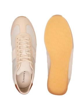Tenis Lacoste Angular 222 4 Cma Nat/Off Wht de hombre