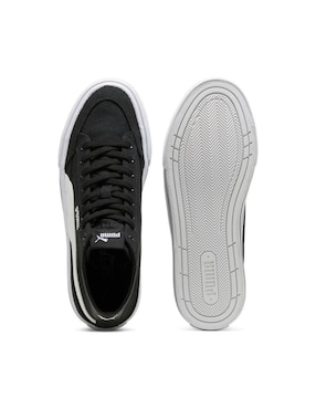 Tenis Puma Court Classic Vulc Mid de mujer