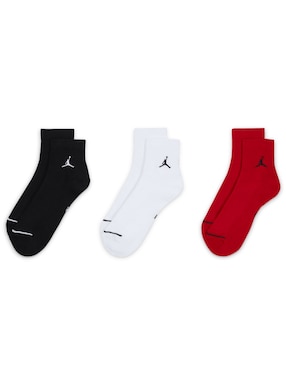 Calceta para entrenamiento Nike U J ED Cush Poly Ankle 3P 144 902 Unisex 1 par