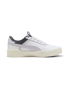 Tenis casual Puma Carina 3.0 luxe de mujer