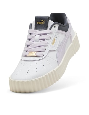 Tenis casual Puma Carina 3.0 luxe de mujer