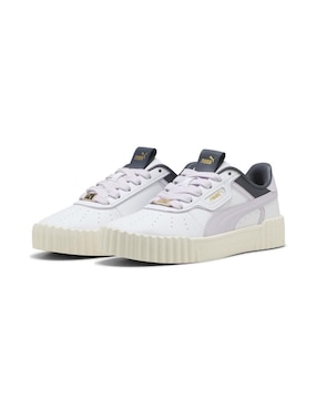 Tenis casual Puma Carina 3.0 luxe de mujer