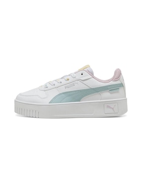 Tenis  puma carina street lacely de niña