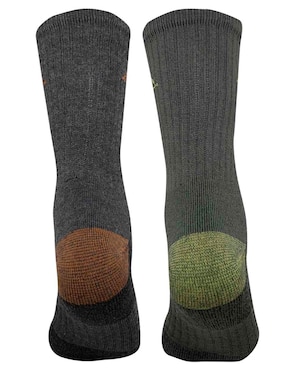 Set de calceta para outdoor X10 para hombre 2 pares