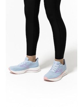 Tenis Wave rider 29 para correr Mizuno de mujer