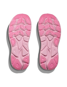Tenis Clifton 10 para correr Hoka de mujer