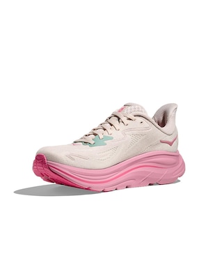 Tenis Clifton 10 para correr Hoka de mujer