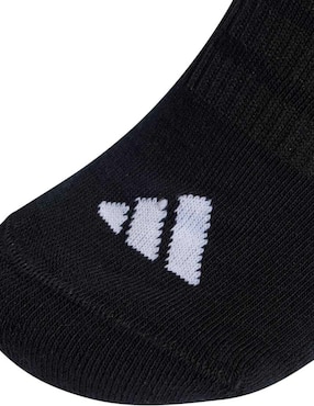 Set de calceta comfort para entrenamiento adidas unisex 3 pares