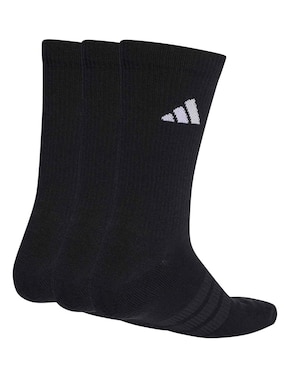 Set de calceta comfort para entrenamiento Adidas para hombre 3 pares