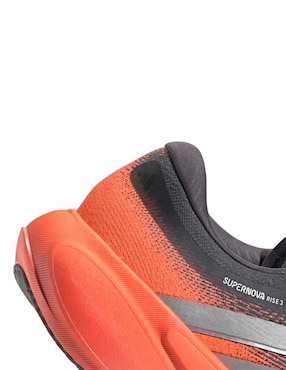 Tenis supernova rise para correr Adidas de hombre