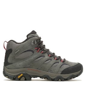 Tenis de piel Merrell Moab 3 Mid Wp de hombre para hiking