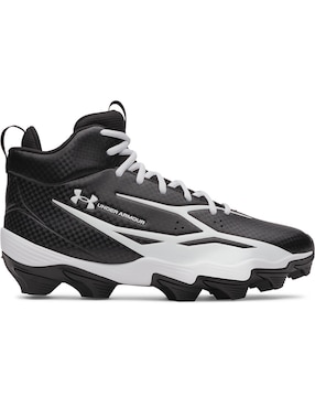 Tenis Ua Spotlight HammerBLK para fútbol americano Under Armour de hombre