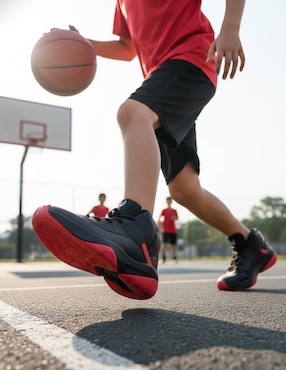 Tenis Pirma de niño para básquetbol