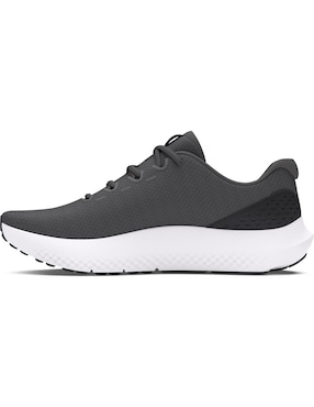Tenis UA Charged Surge 4GRY para correr Under Armour de hombre