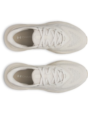 Tenis Ua W Turbulence 3wht para correr Under Armour de mujer