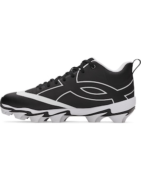 Tenis UA Leadoff Icon Mid RMBLK para béisbol Under Armour de hombre